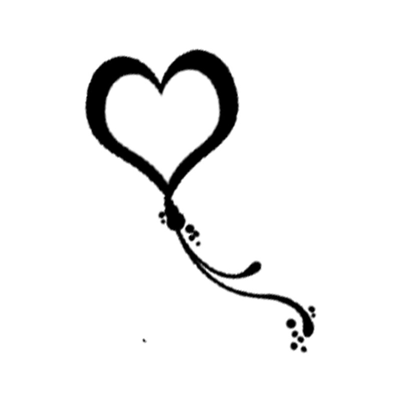 #2046R - Heart Tail - Valentine